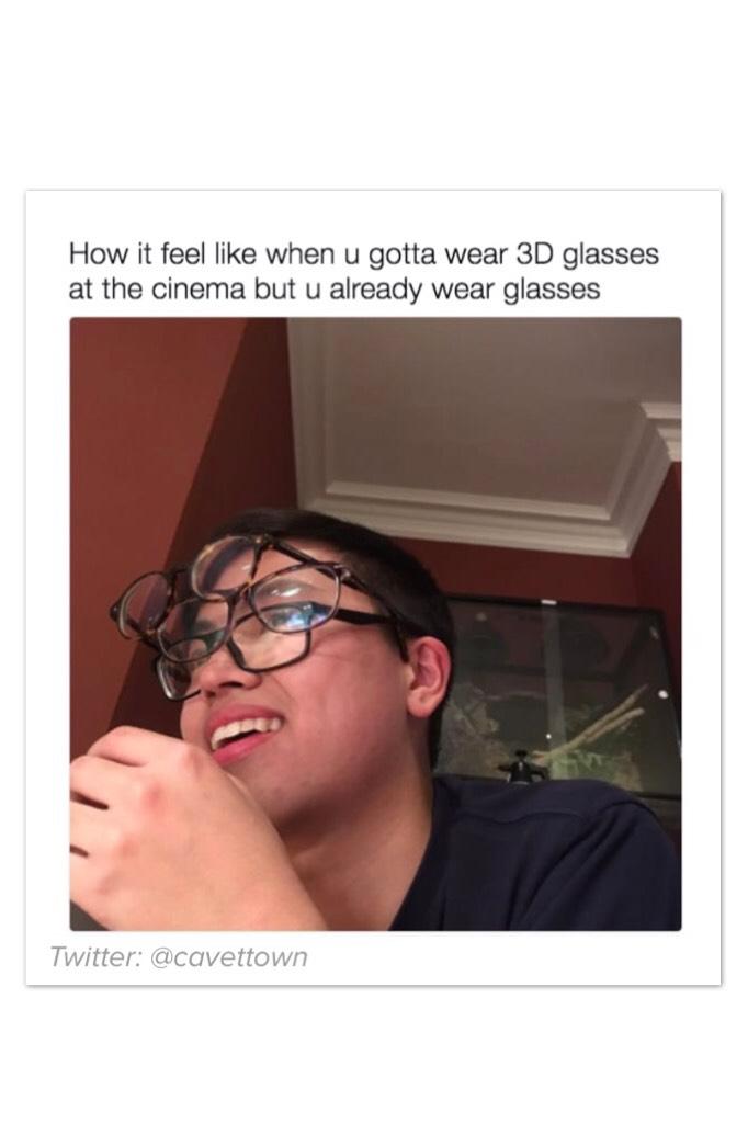 So true though (I wear glasses btw.)