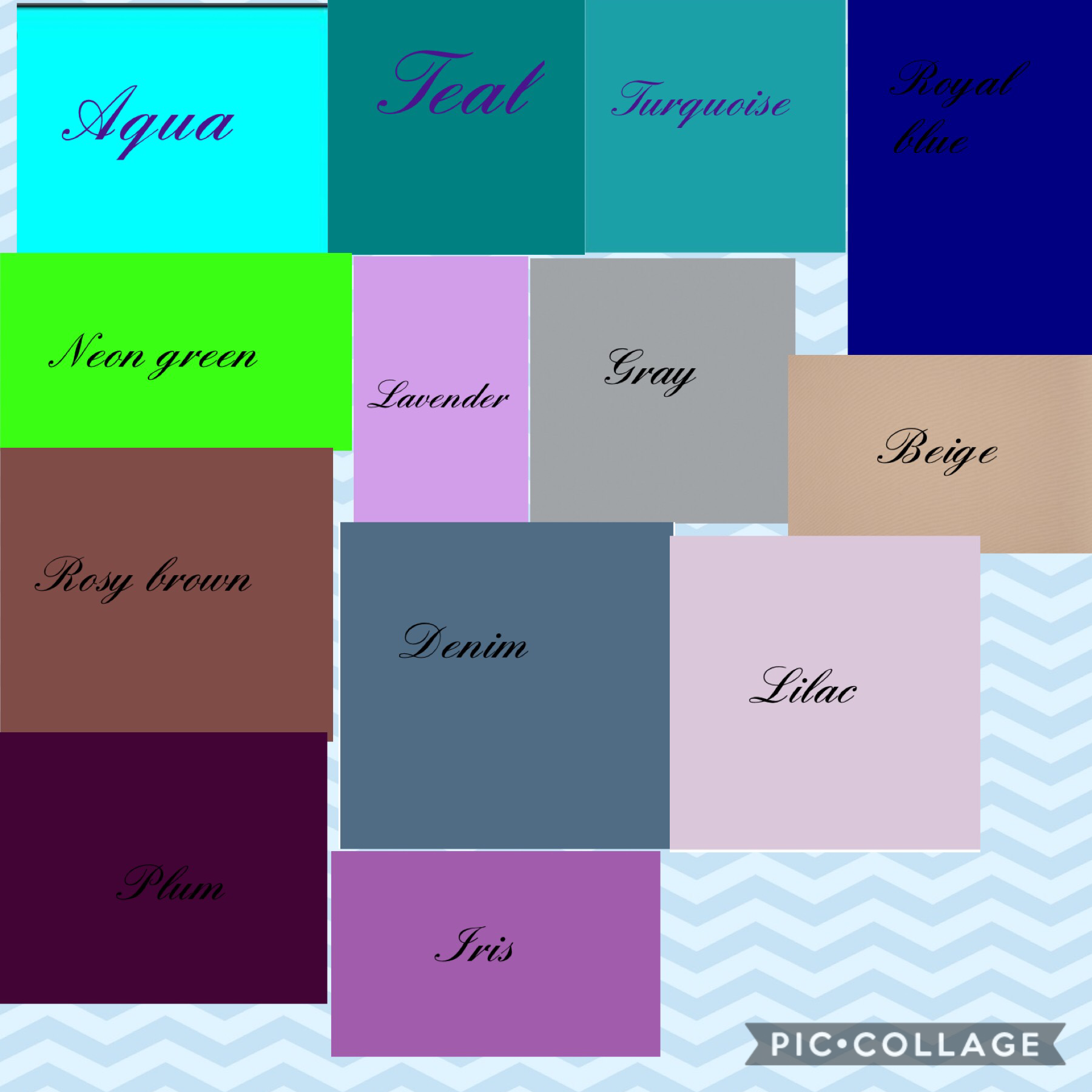 Some of my fav colors