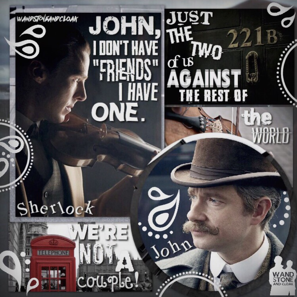 ❤️click!:❤️
SHERLOCKKK!! thank you to everyone who told me to watch this show.. IM OBSESSED!! i ship johnlock so bad they're my number one otp rn. the effects and graphics are so good and i've been reading the original book too, i totally recommend it!