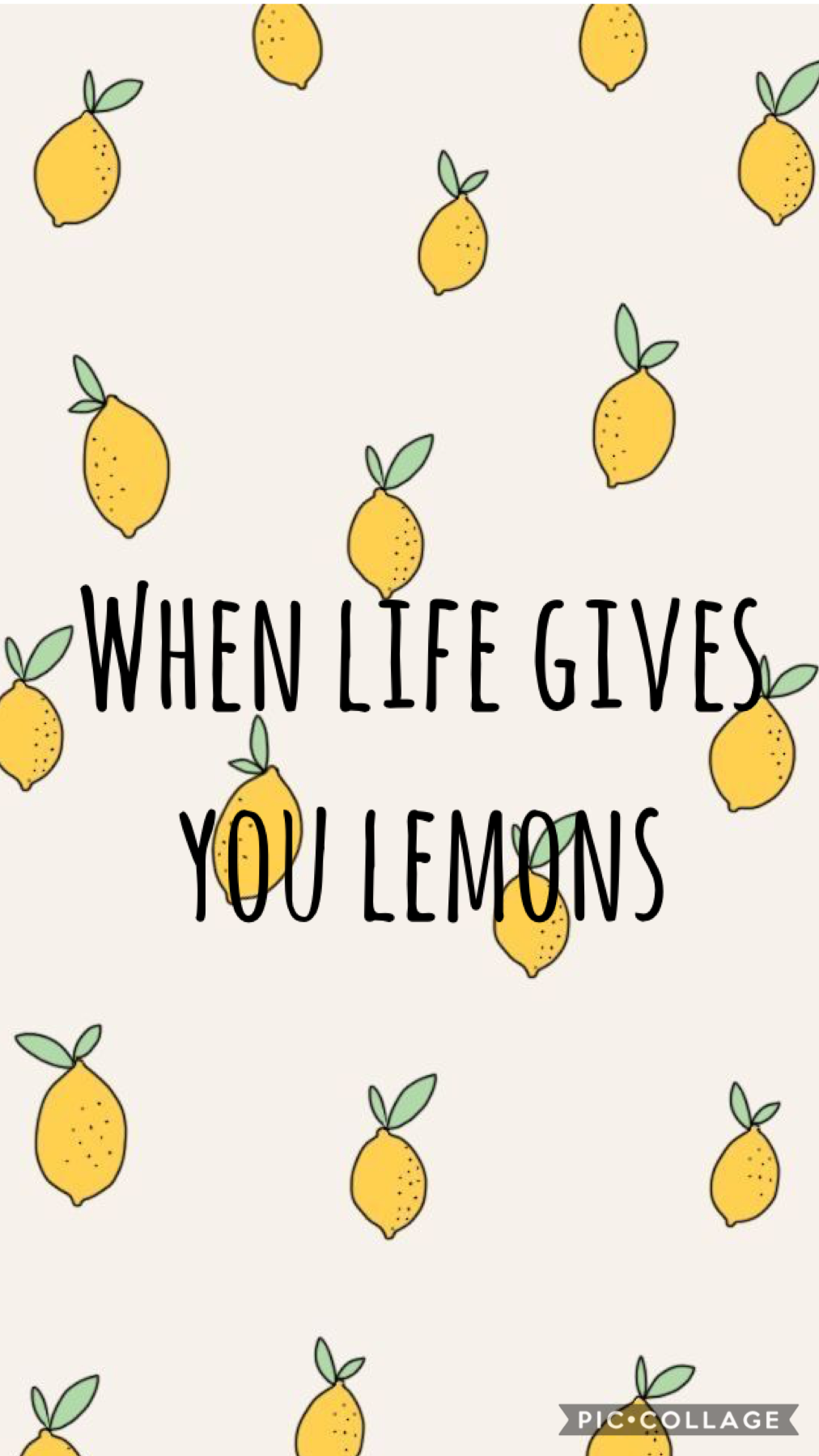 When life gives you lemons <3