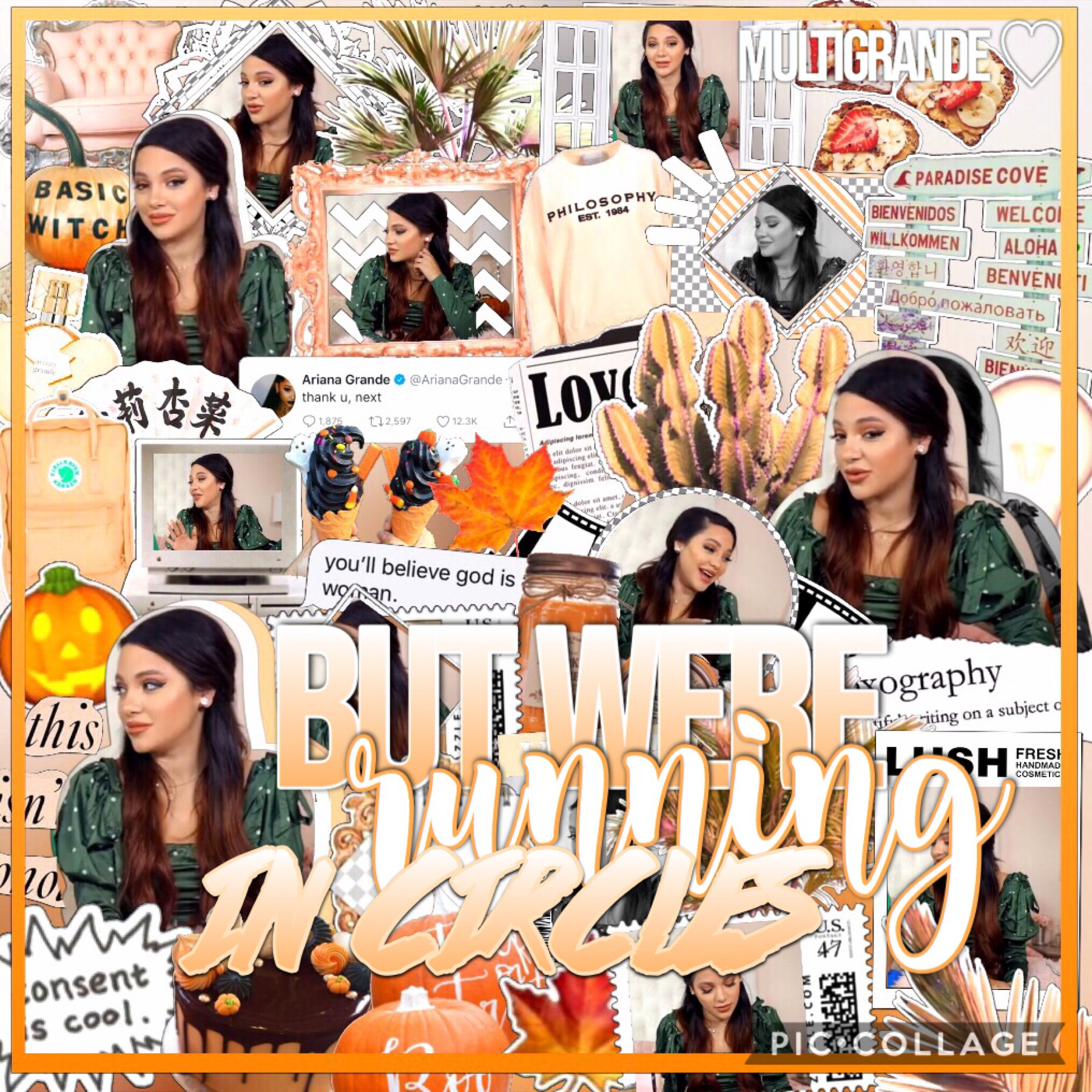 good morning! not my best but its cute🧡 excited bc im going to a pumpkin patch today!🍂🎃