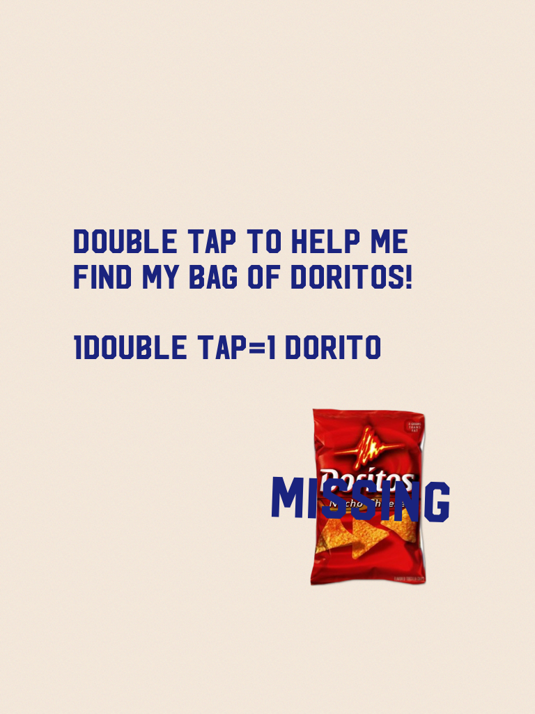 missing dorito bag