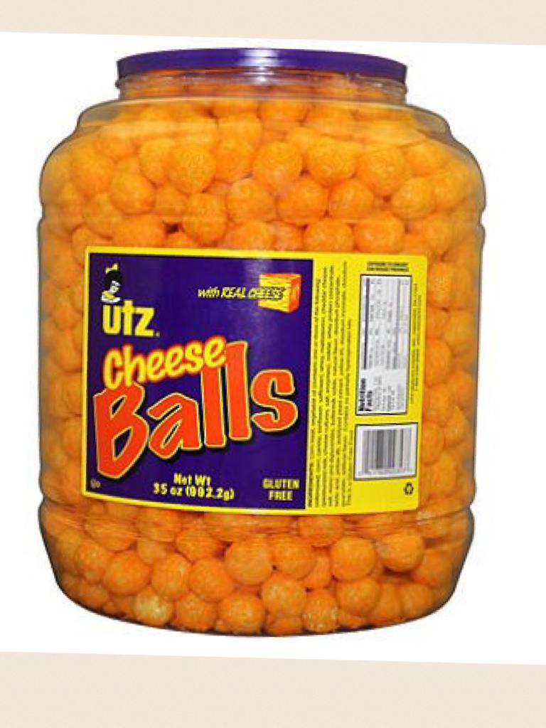 I love cheese balls 