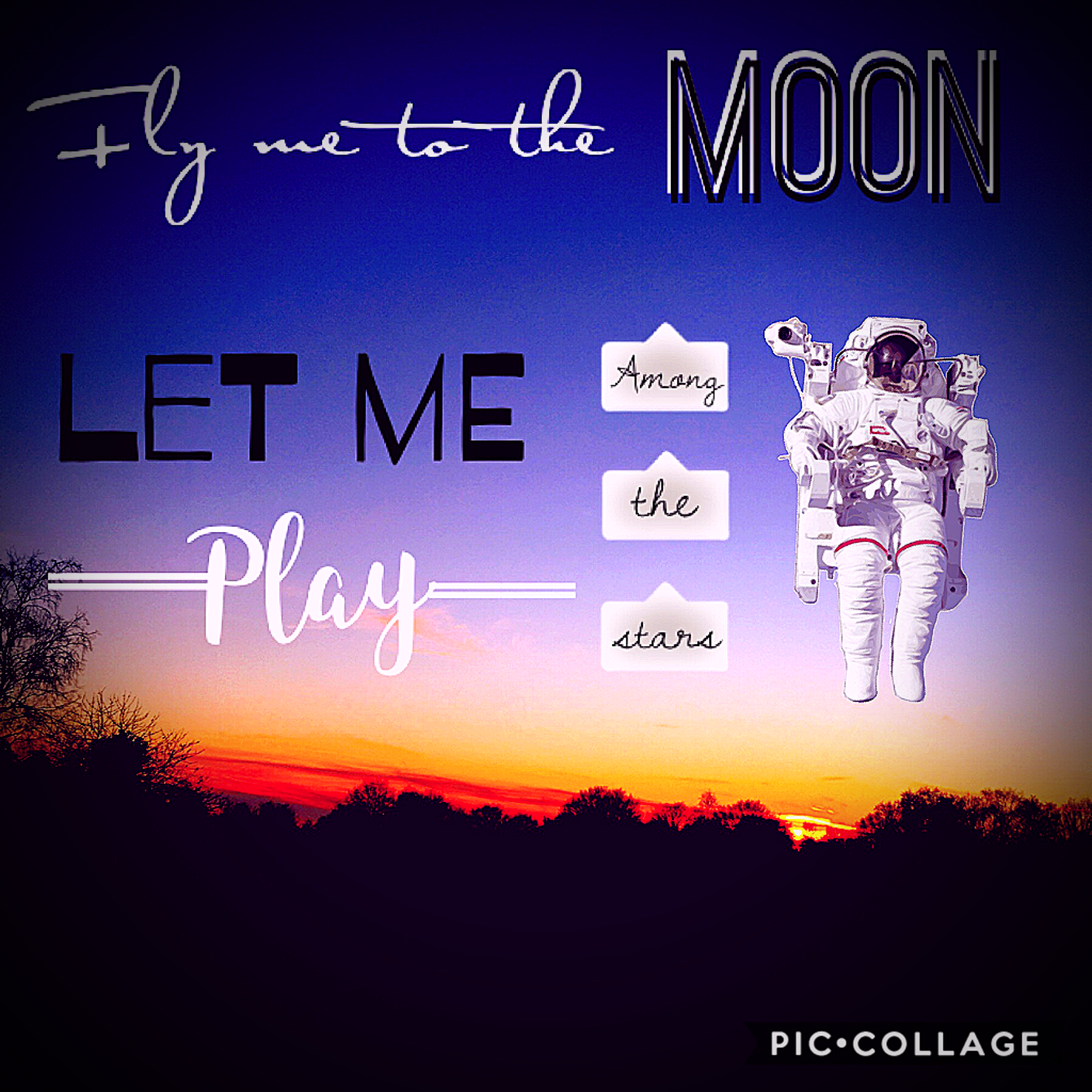 Fly me to the moon! 🌑 