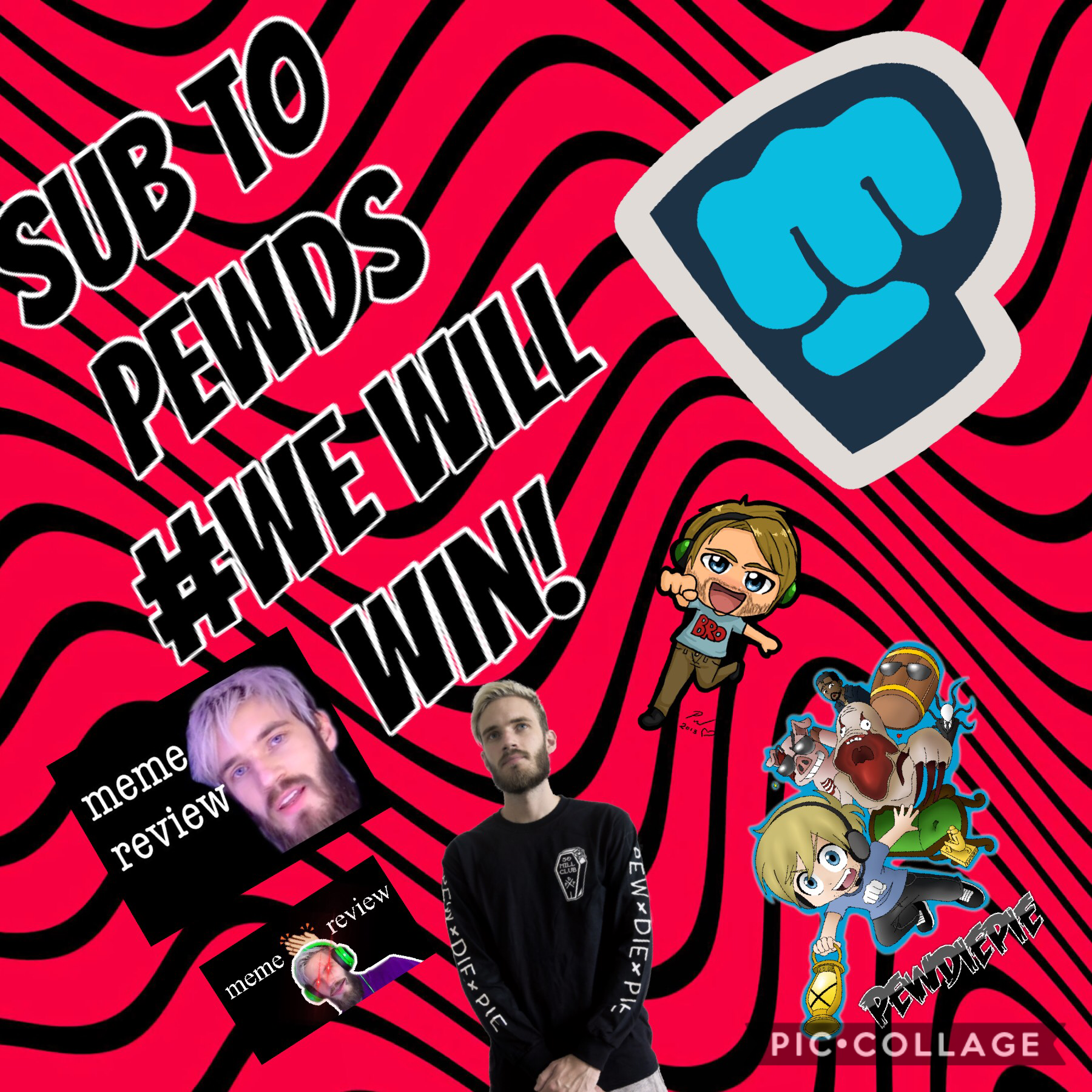 #we will win lol sub to pewds
