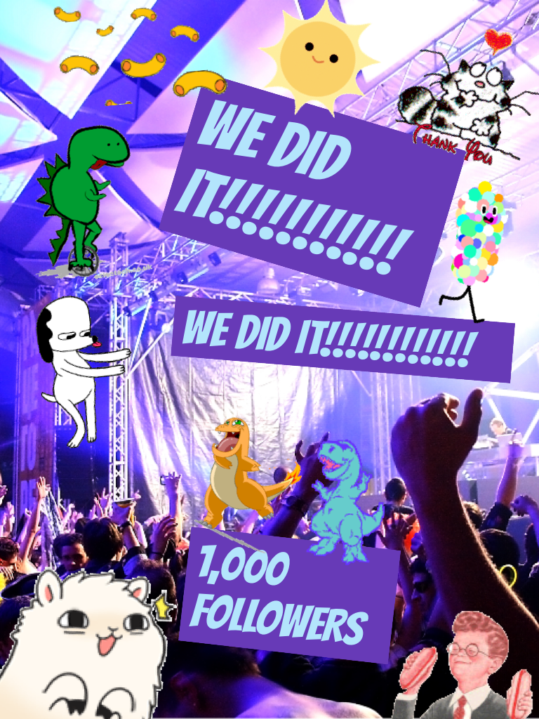 WE DID IT!!!!!!!!!!! THANK YOU!!!!!!!!