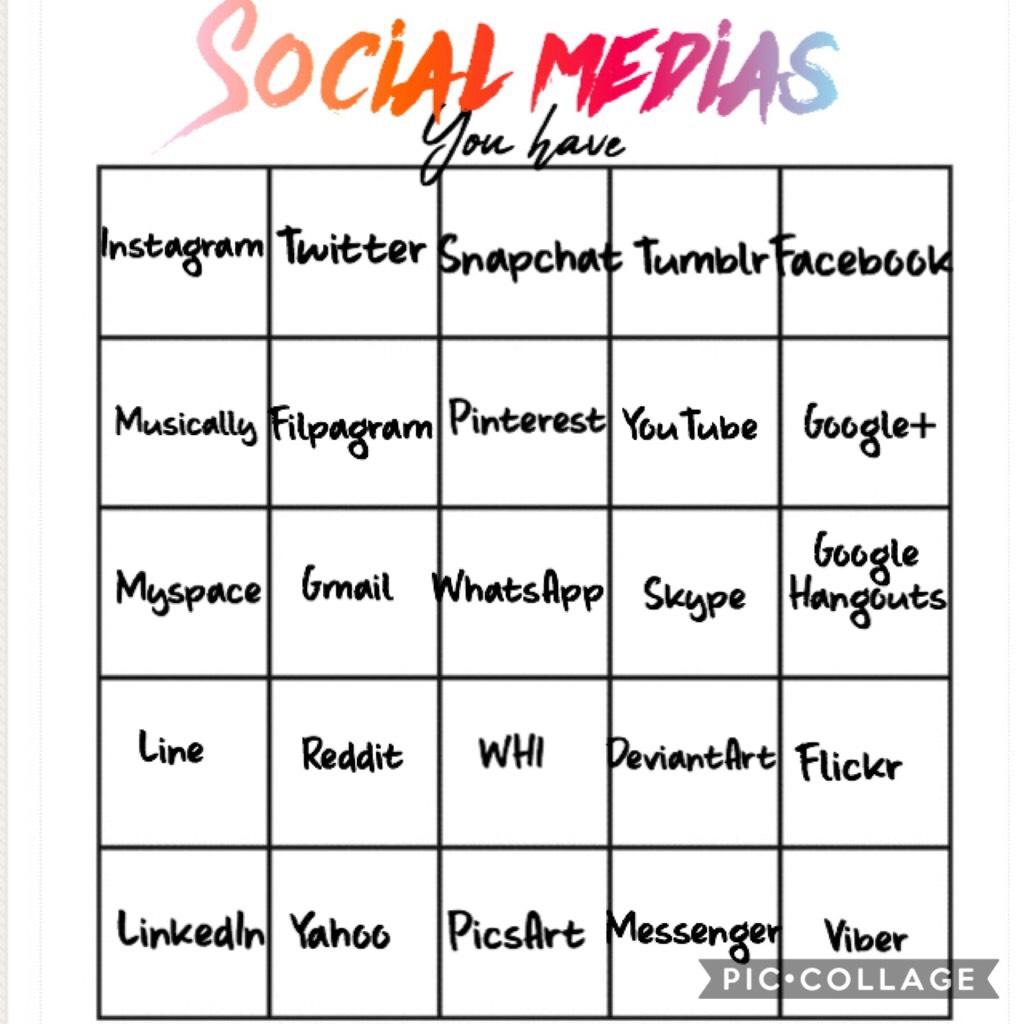Comment Your Social Media Users! 😛💕✨