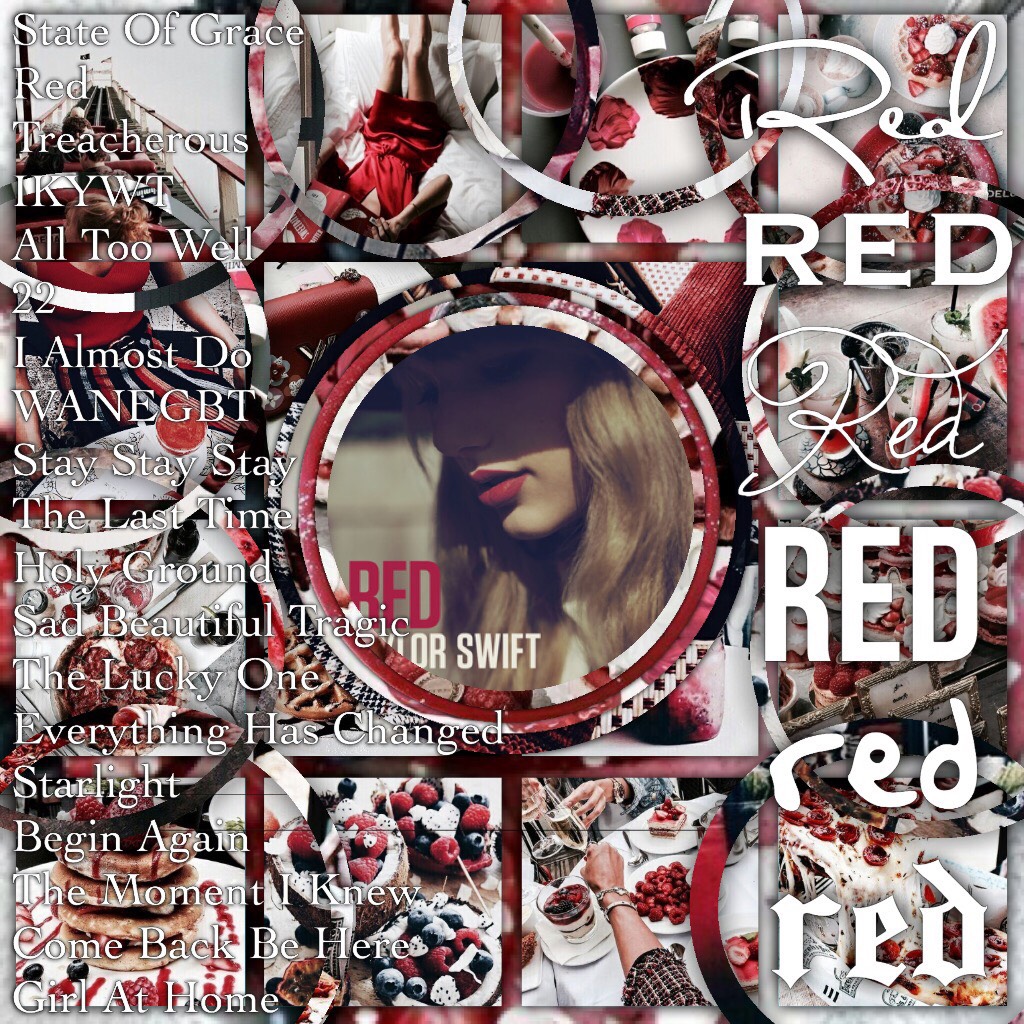 5 years of red today!! I remember when I heard 22 on the radio and I decided that I wanted to buy the album.❤️