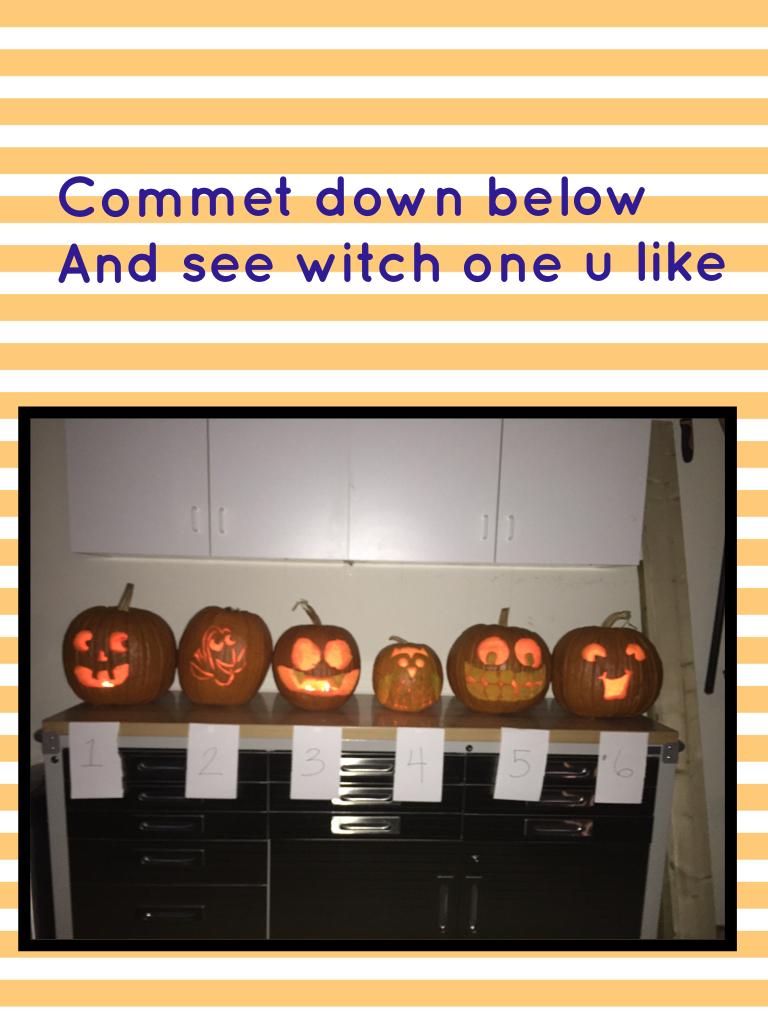 Commet down below 
And see witch one u like