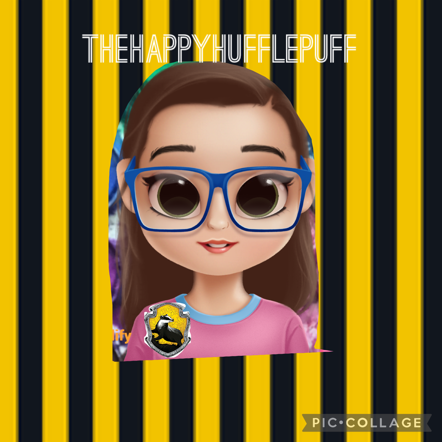 🌈 Tap🌈

This is my pfp. It includes:
My dollify
My username 
Hufflepuff background
Hufflepuff logo

I hope you like it!