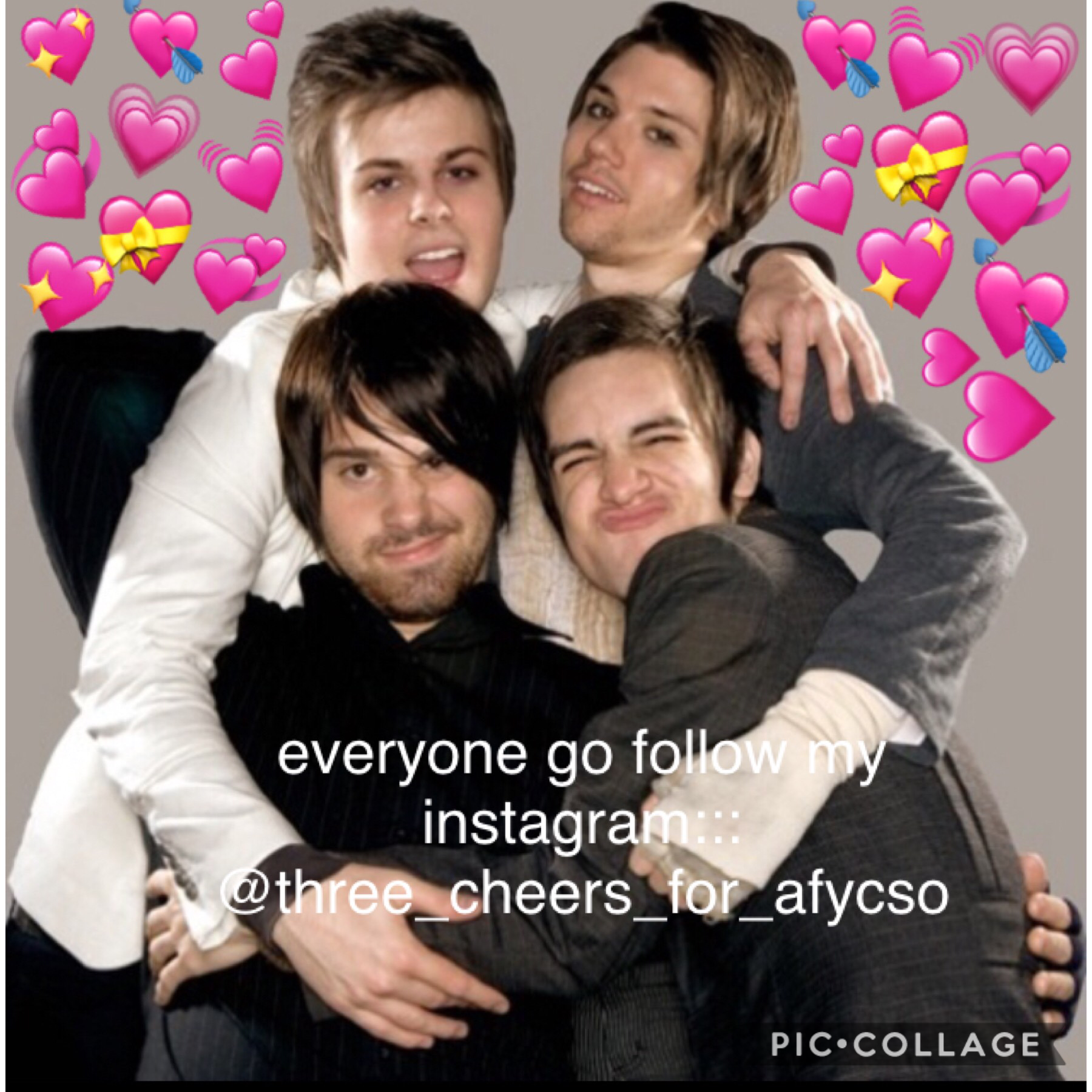 hello! I just made a fan account on insta! its @three_cheers_for_afycso I will still be posting on here a lot too 
