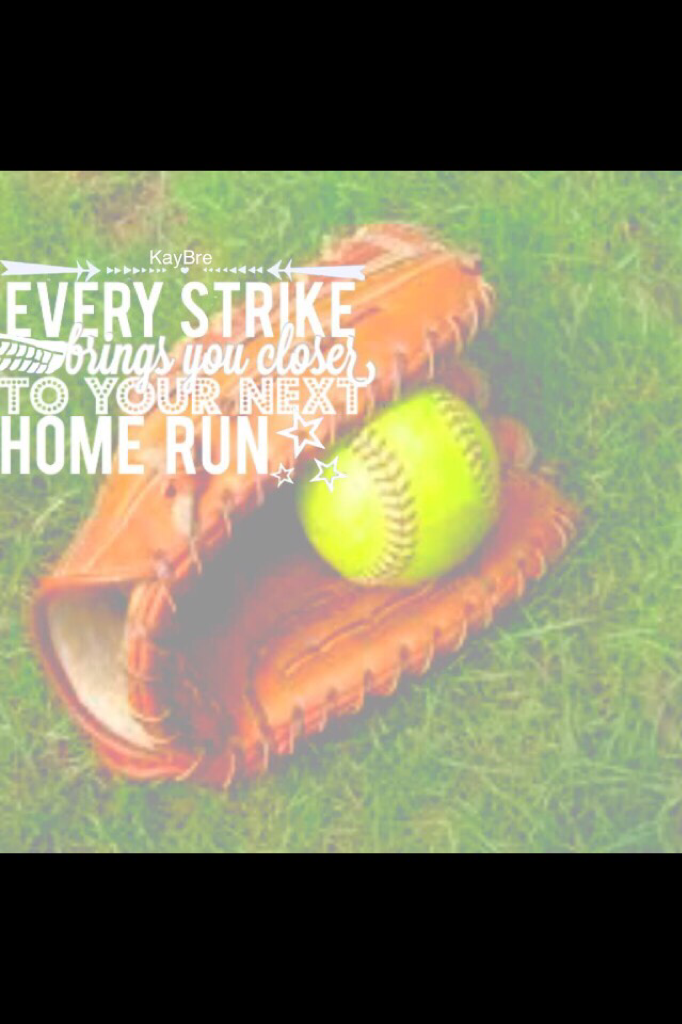 *credit to Kaybre*
Comment ⚾️ if you play softball