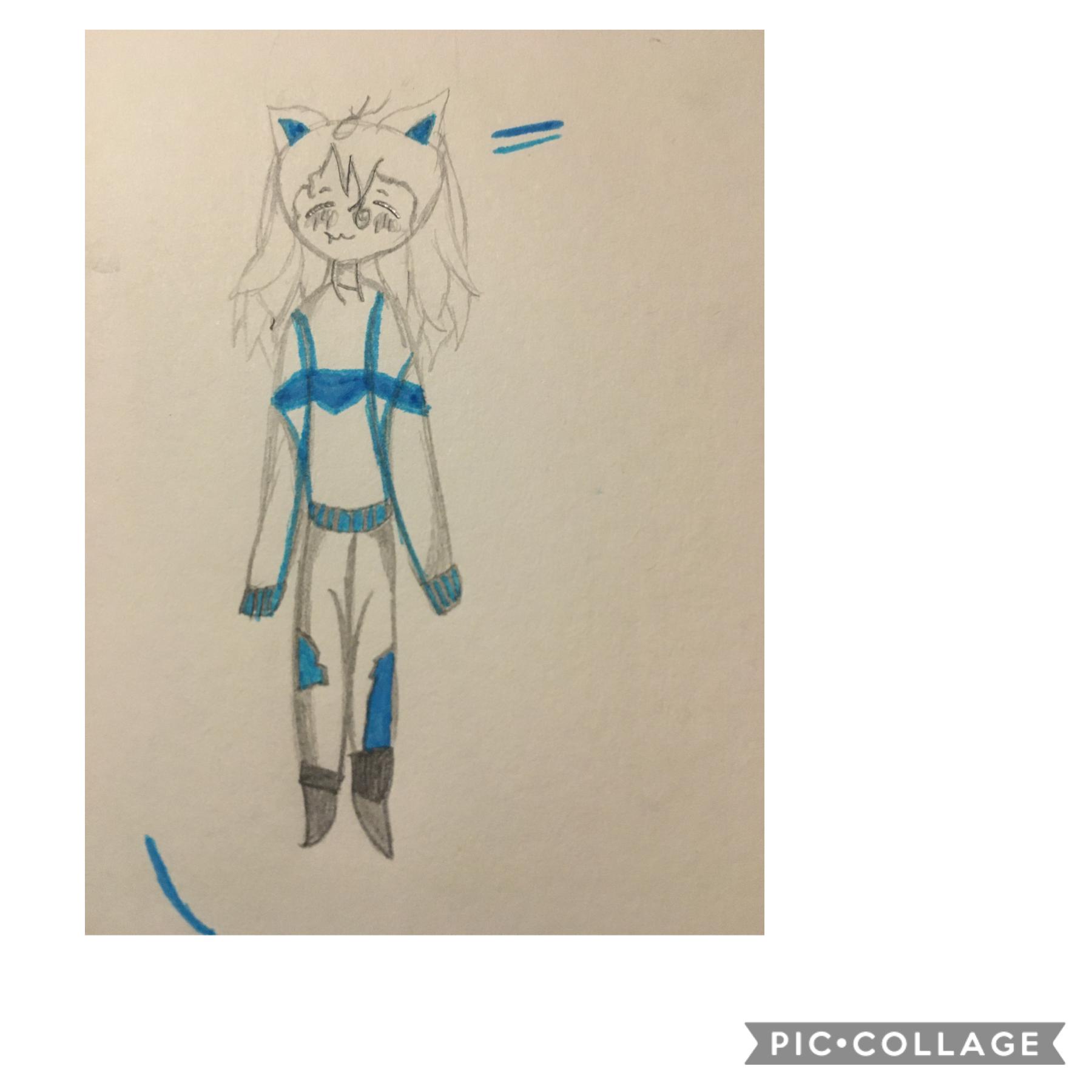 Cat/Human Drawing
OC, Request, Female, Cat
