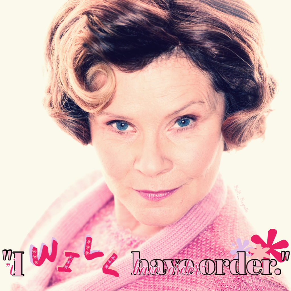 👛Tappity👛
Day 3: Villain you'd be willing to face: Delores Jane Umbridge GAH I HATE HER!!! 
Credit to: @LivinLifeInMovies 
#featuremyfandom