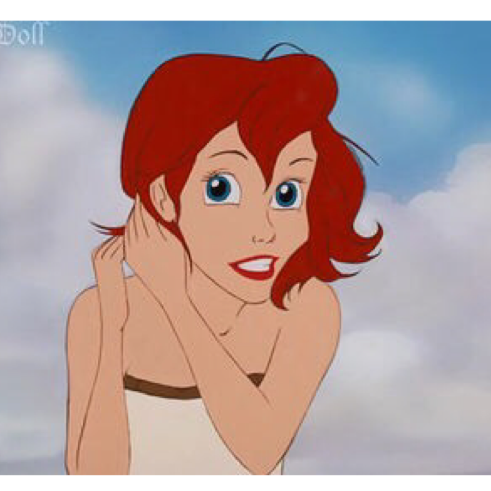 -Description-

Princess Ariel with short hair (choppy but gorgeous ^.~)