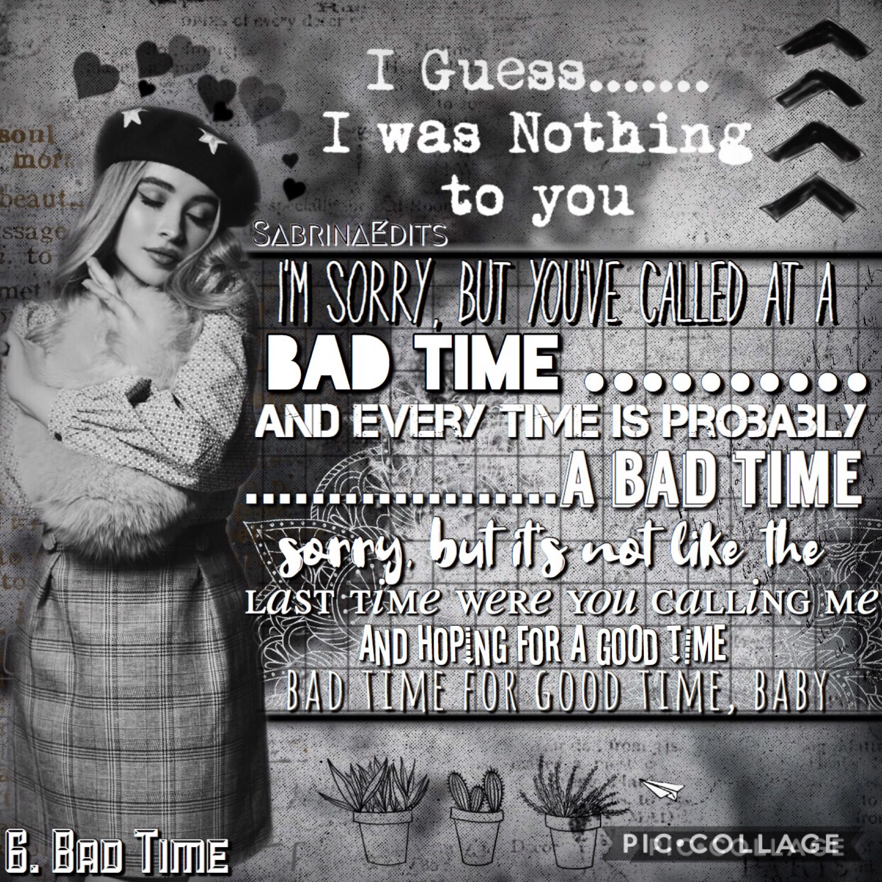 💕TaP💕
hey guys! hope you like this edit this is one of my favorite Sabrina Carpenter songs i just love it 🥰 QOTD: what’s your favorite song from the album “Thank u, next”? AOTD: bad idea or in my head 