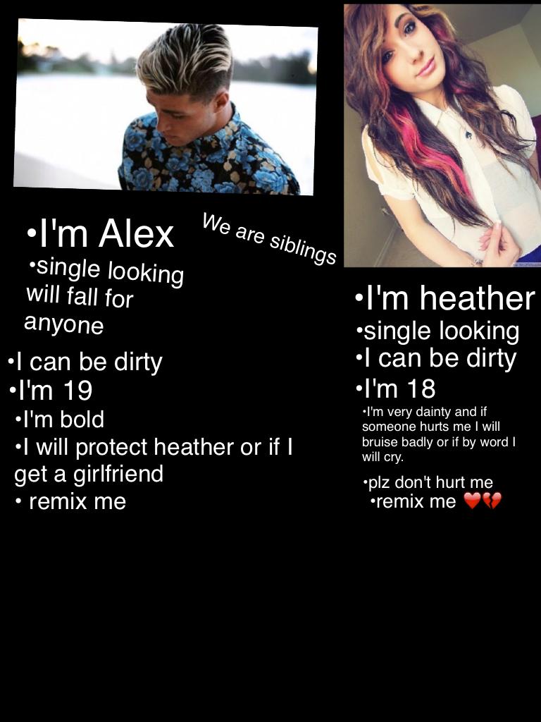 •I'm Alex 