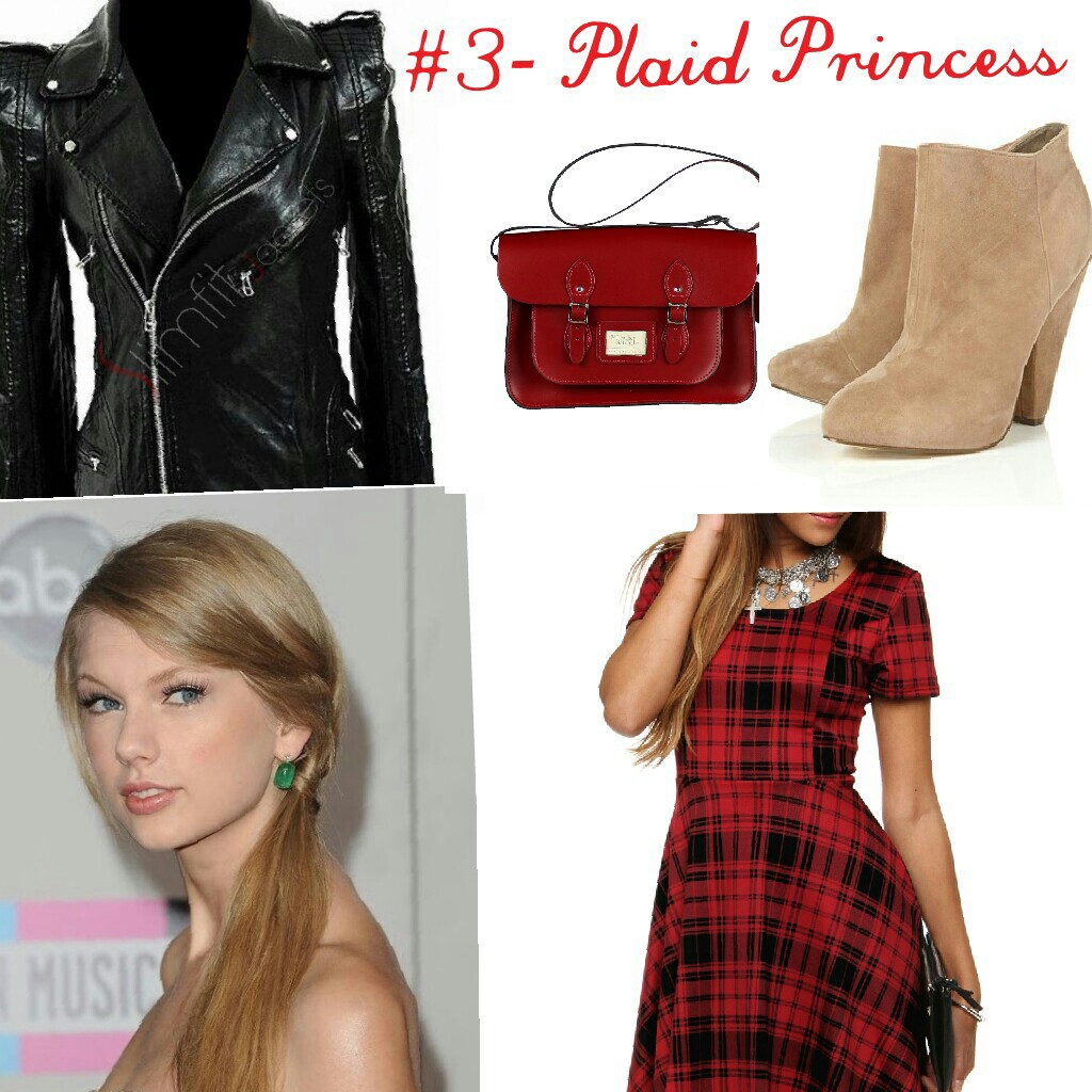 Plaid Princess outfit xxx :)