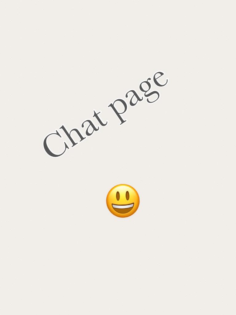 This my chat page