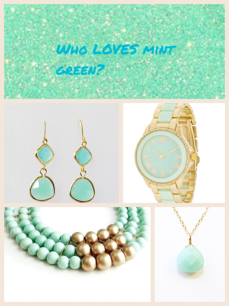 Who LOVES mint green?