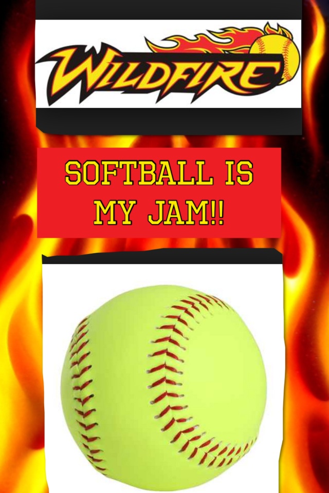 Softball is my jam!!