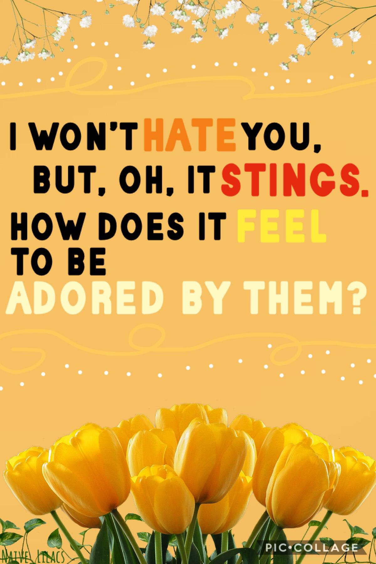 Inspired by Dodie’s “Adored By Him” I just changed the lyric a bit, so I can relate to it more💛this is simplistic☺️thank you so much for the hugs & support on my last post❤️I want to say that I’m feeling better but idk if I am or if I’m just getting used 