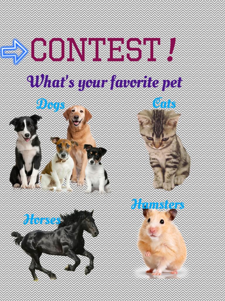 CONTEST: what's your favorite pet