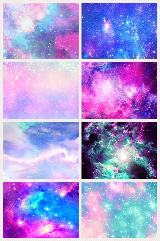 This is just some pretty galaxy's