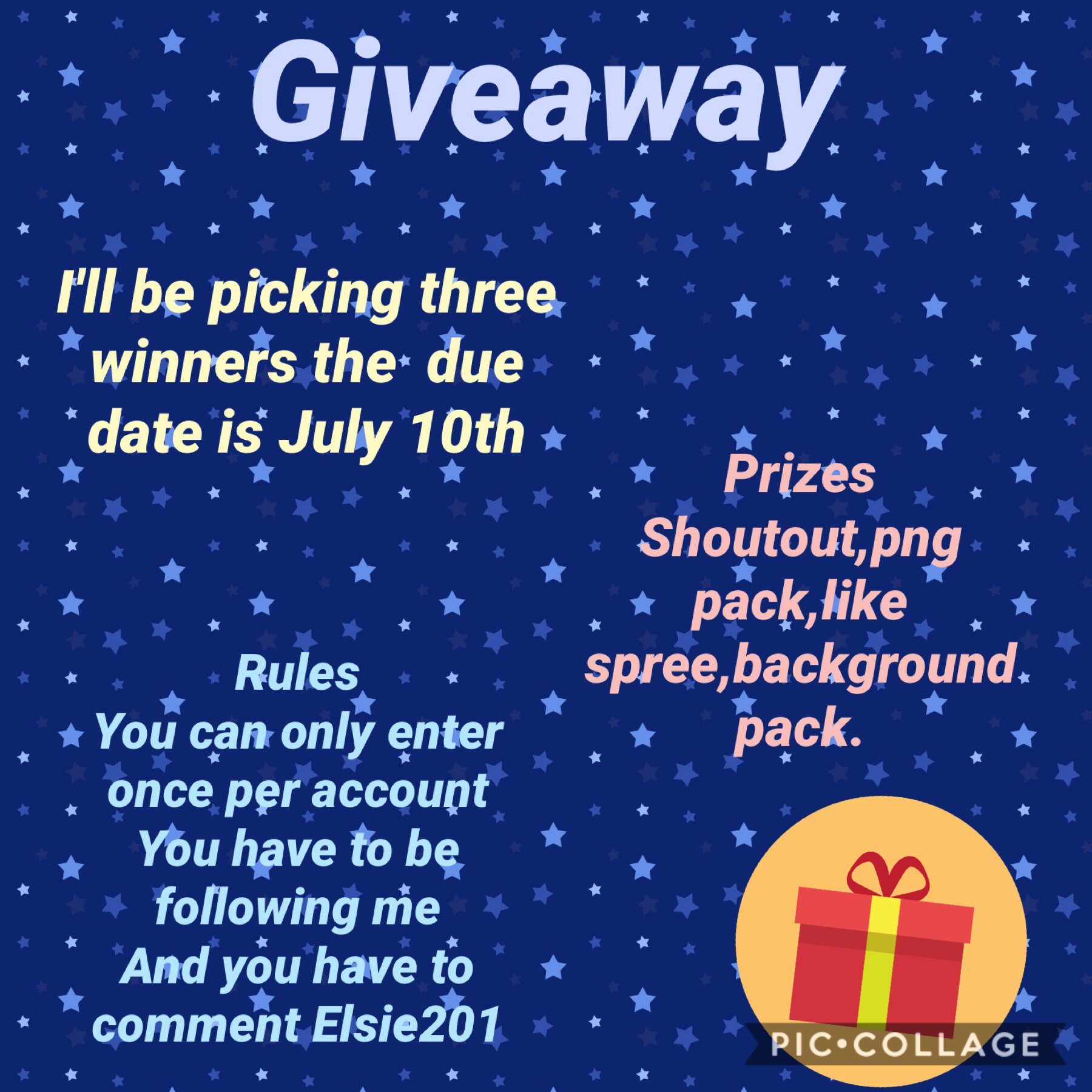 I got 200 followers so that is the reason I am doing this giveaway 