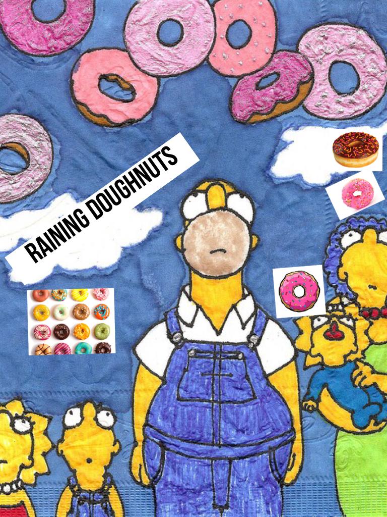  Raining doughnuts