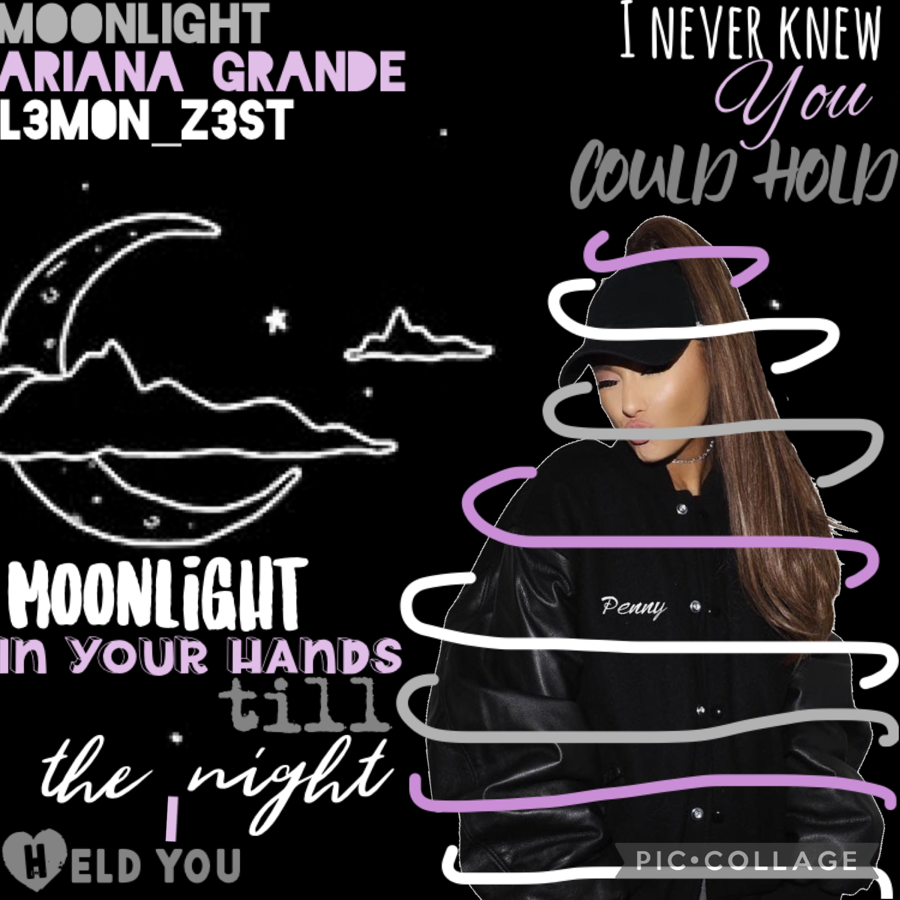 new ariana post!! hope you guys like it! and check out my competition if you haven’t already! 🌙🖤