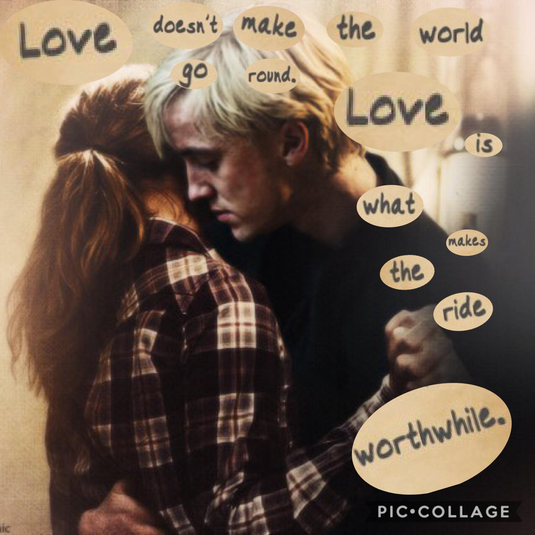 Life’s busy. But never too busy for me to ship dramione🙃
