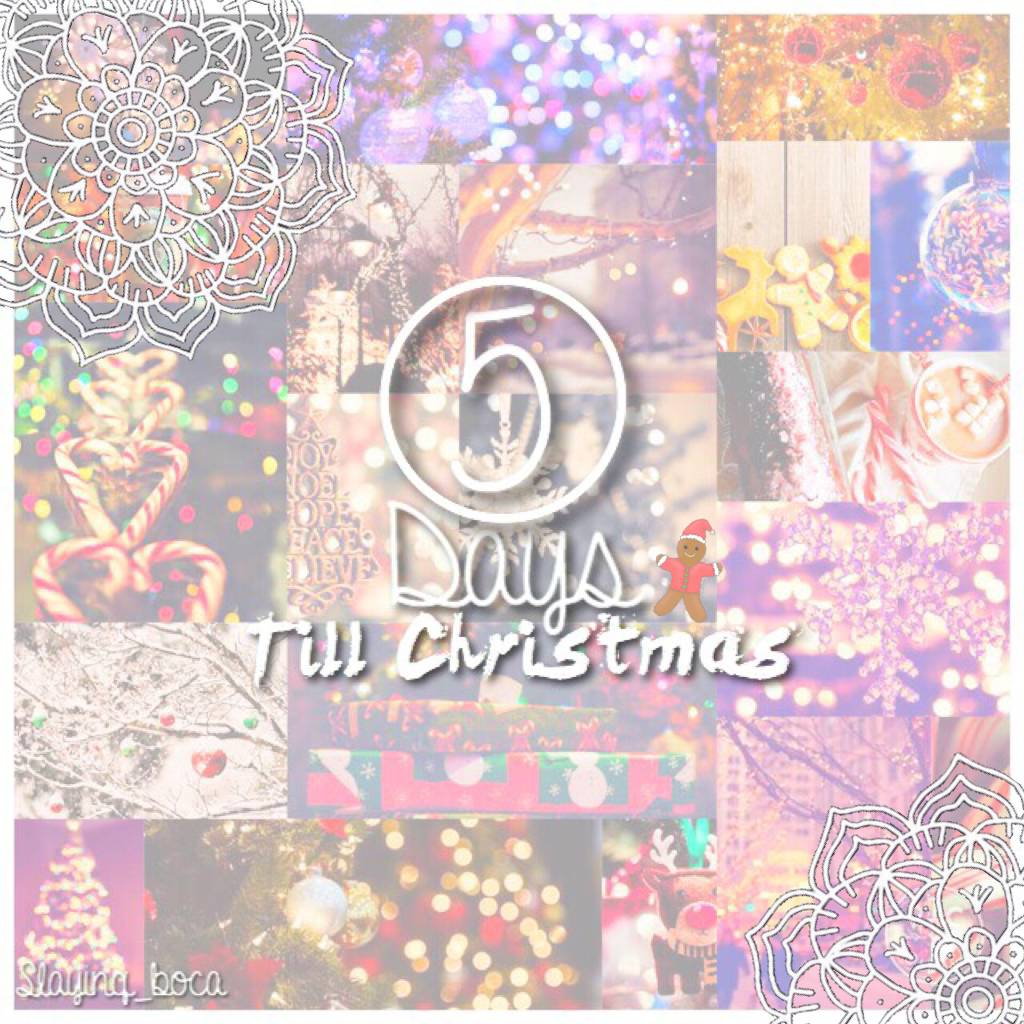 Christmas countdown!! My own collage☁️super excited for Christmas! Posting one everyday followed by a collage 
