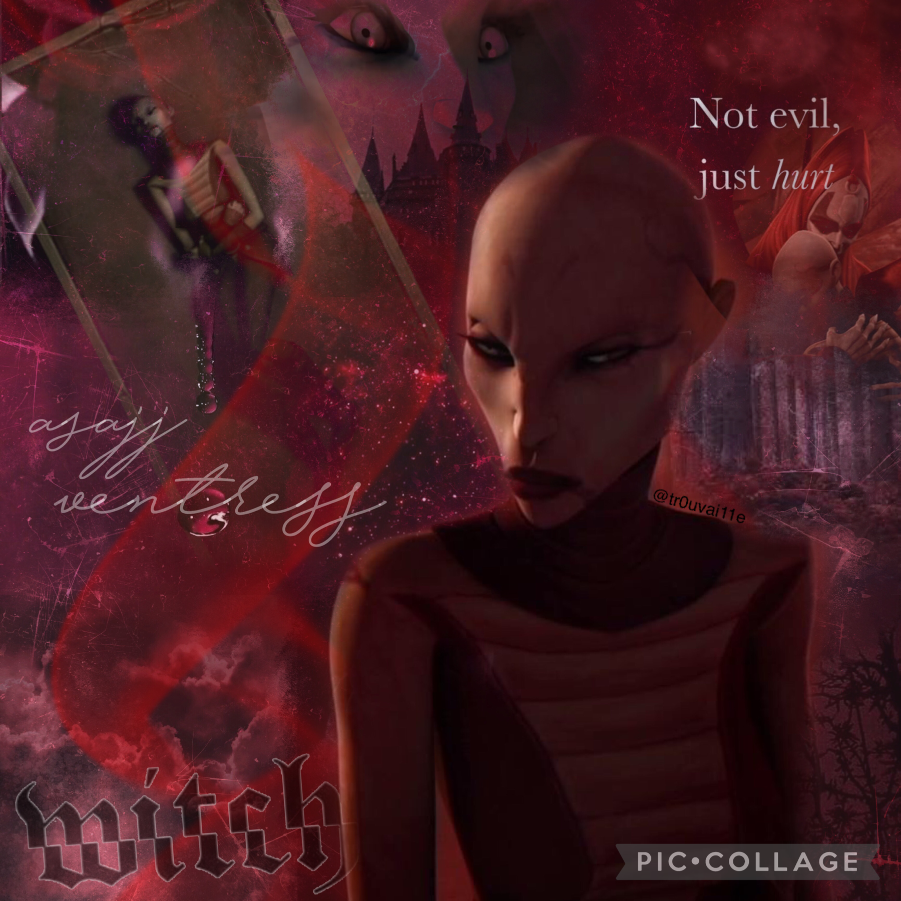 Edit of one of my favorite characters, Asajj Ventress!