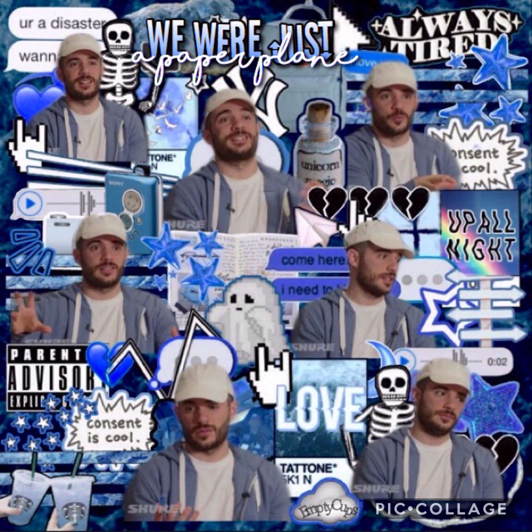 ||10-25-18|| 💗🎉
Ok so first today's my birthday! Second, first edit back!
Third, meet my idol Jon Bellion 💕💕 
/Love Came Like A Hurricane and We Were Just A Paper Plane/
Song OTC: Paper Plane
Artist: Jon Bellion 💕💞💖