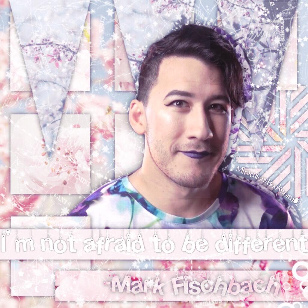 Markiplier edit (Amy doing his makeup was too adorable for this world! And the purple lipstick actually suited him weirdly enough... So kudos to Amy for making it work!)