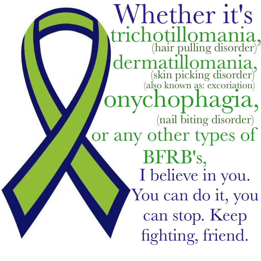 💙Tap then go to the comments 'cause this is gonna be long(or just skip to the comments), sorry😓💚 These are just some of the more common BFRB's💙I wish there was more awareness so I made this💚I relate to the skin-picking the most, although it's not full blo