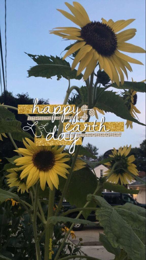 happy earth day!🌍 I hope you all have a wonderful day!♻️
