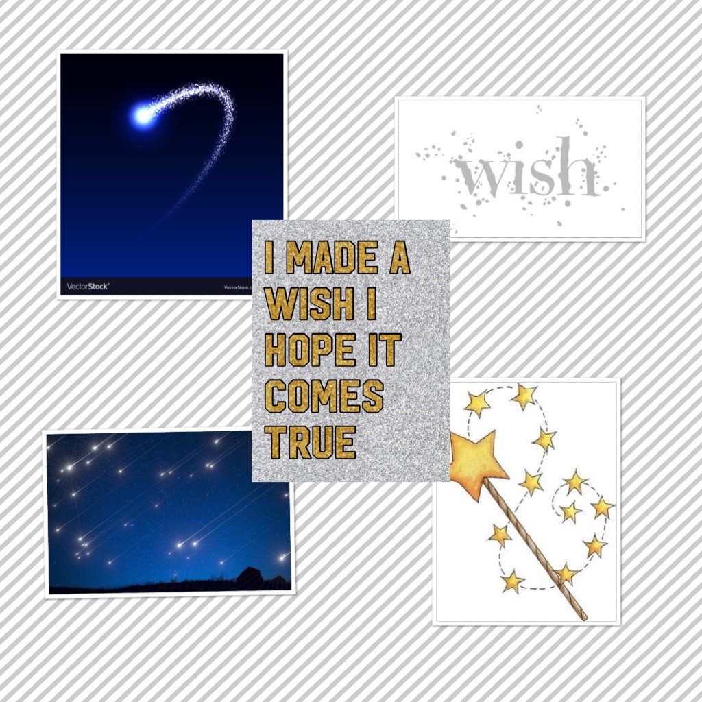I made a wish I hope it comes true
