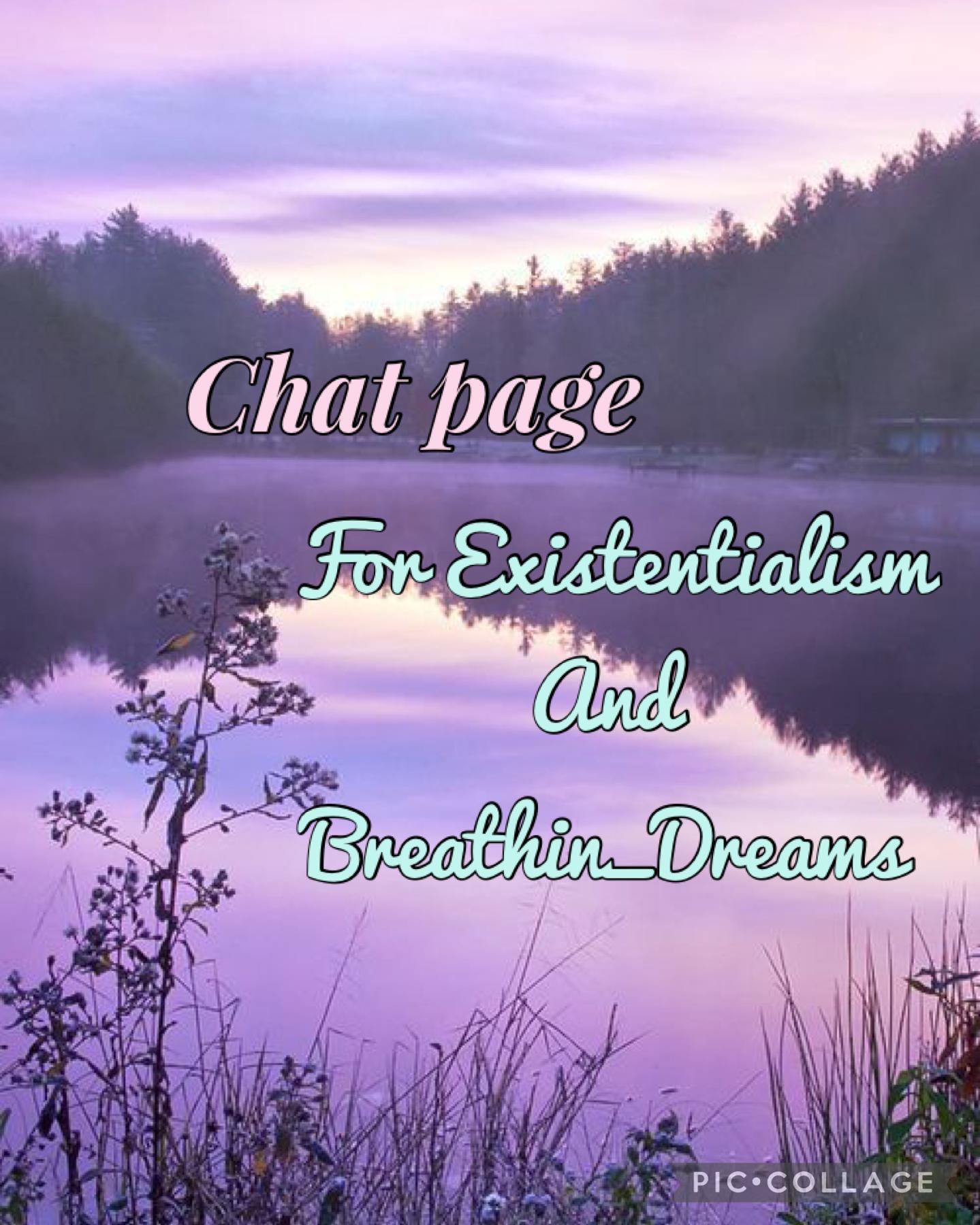 15.6.22 Chat page with existentialism 