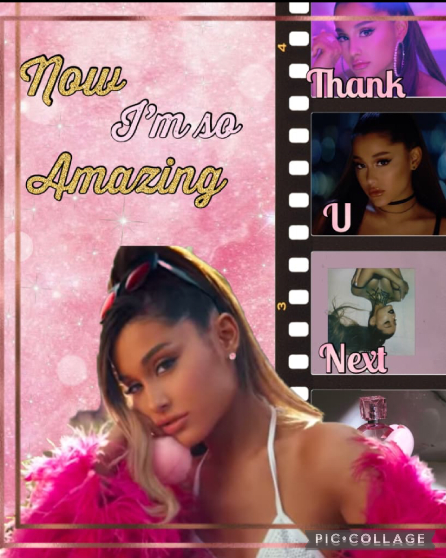 26.4.22 Ariana Grande thank u next album era collage