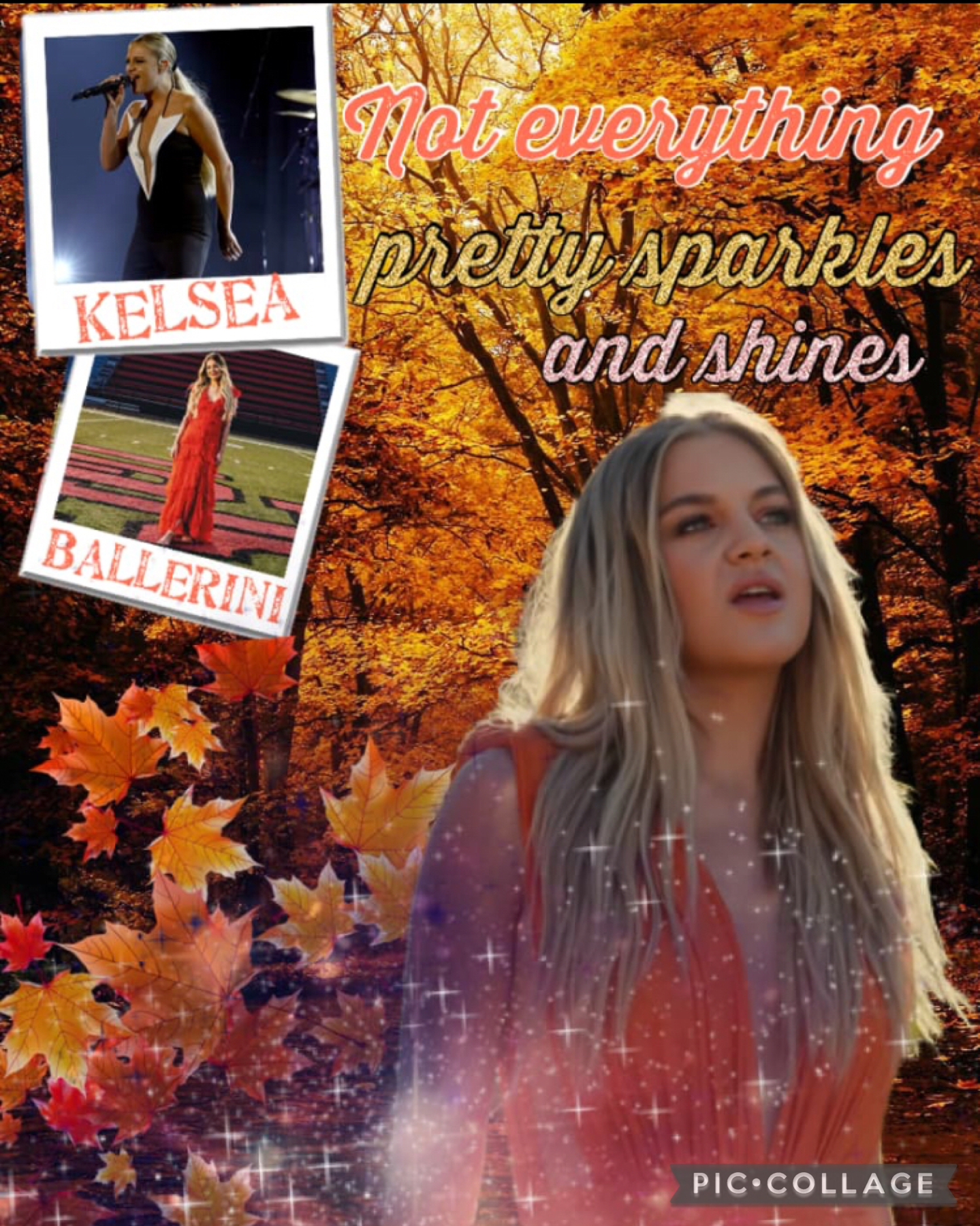 20.9.21 Kelsea Ballerini Autumn Aesthetic collage for stunning- me contest 