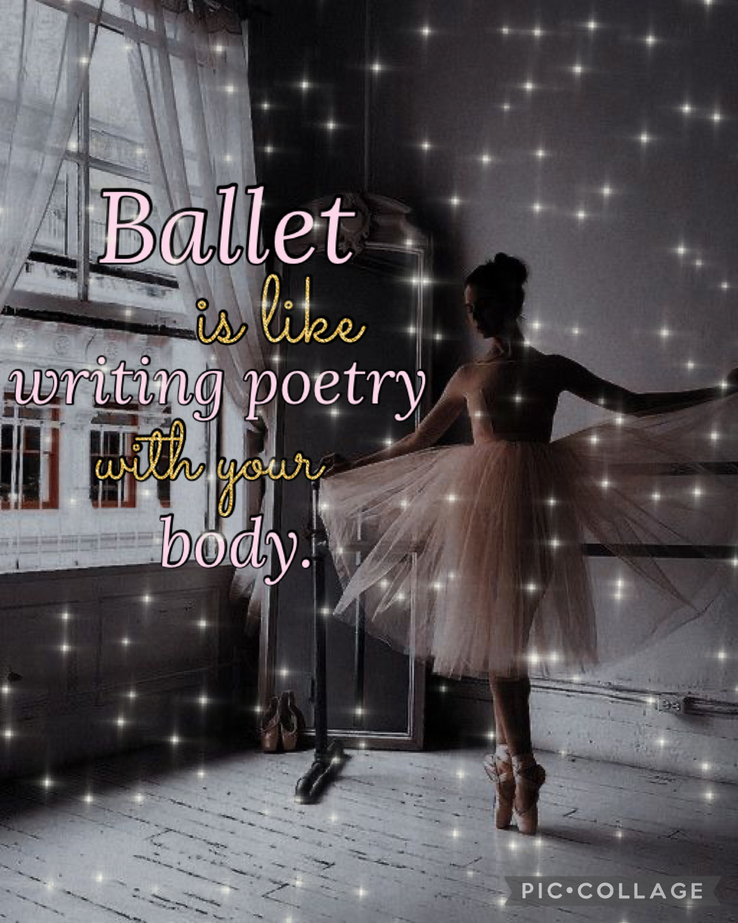 9.3.22 Ballet aesthetic collage 