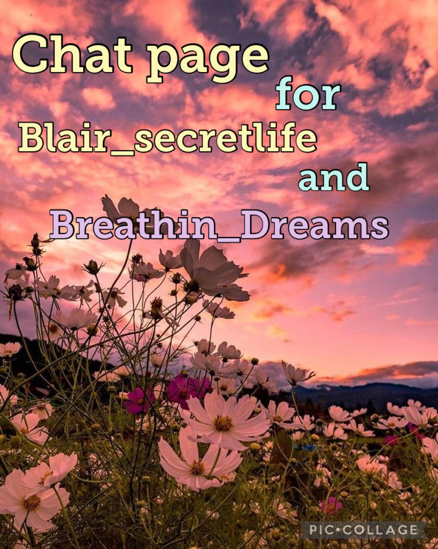 8.4.24 Chat page with Blair_secretlife