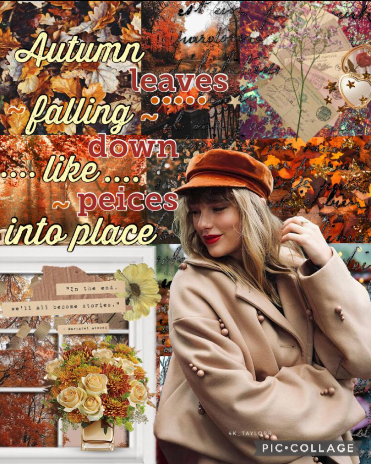 10.8.23 Autumn aesthetic collage and entry to daisyxxchloe’s contest