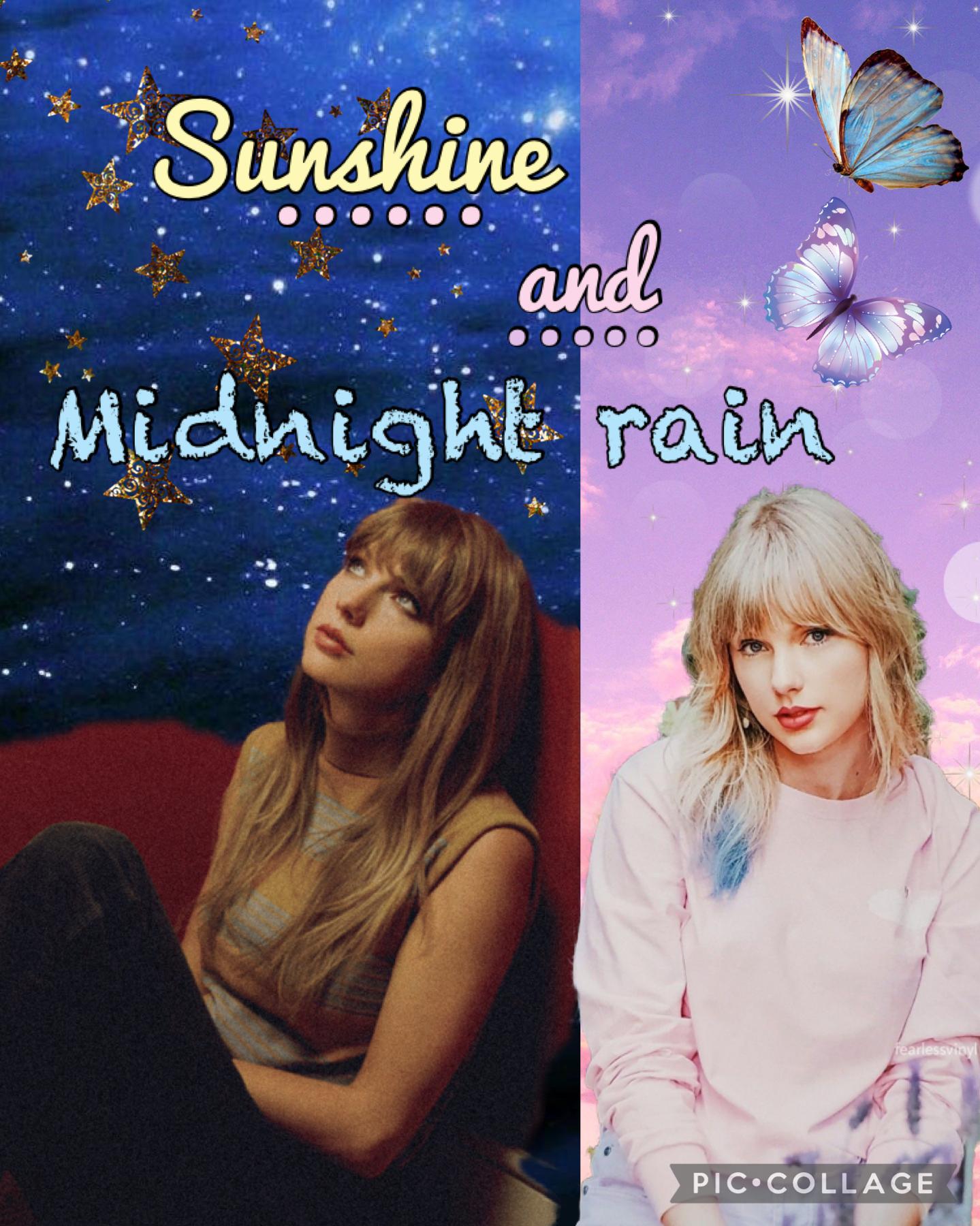 1.12.23 Midnights and lover Taylor Swift aesthetic collage 