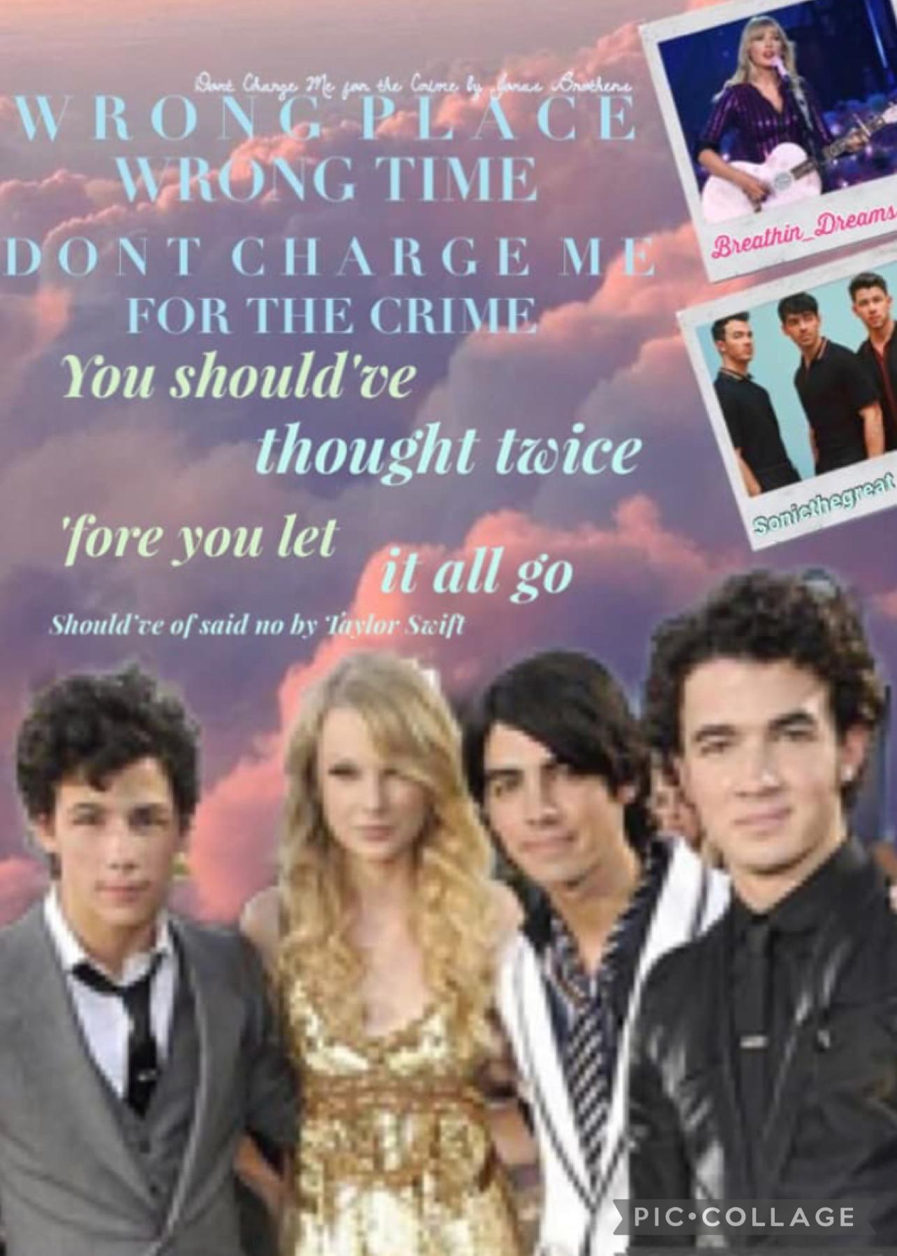 22.12.21 Taylor Swift and Jonas Brothers collaboration with Sonicthegreat day 22 of 24 days 