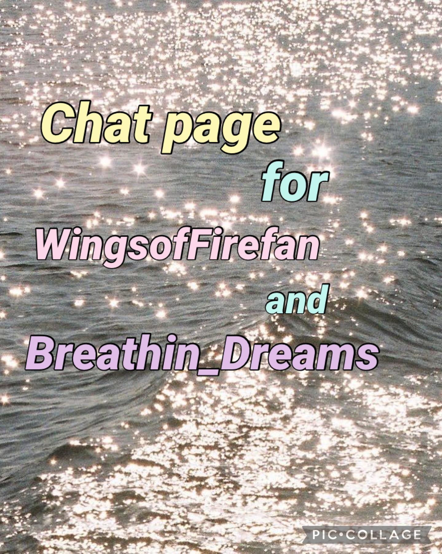 24.3.24 Chat page with WingsofFirefan 