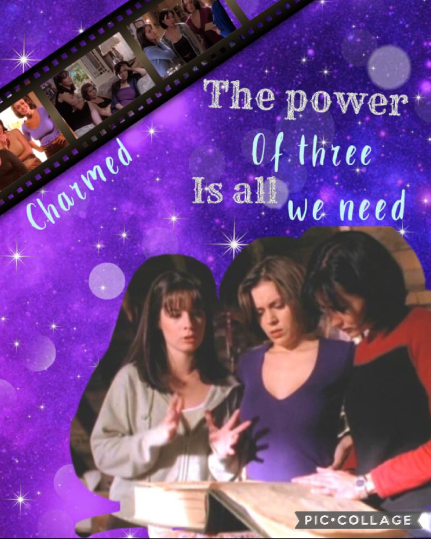 13.5.22 Charmed tv show aesthetic collage and entry to -Draiocht-