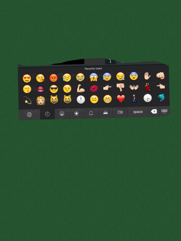 My most recent emojis 